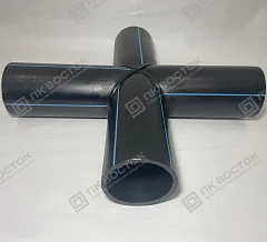 Крестовина ПНД сварная SDR17 90 мм равнопроходная
